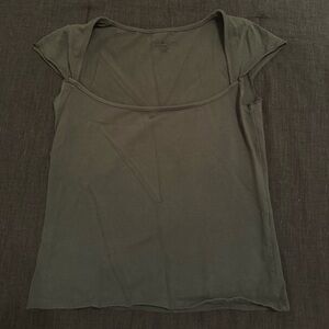 brandy melville square neck top
